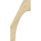 Ekena Millwork 4"W x 12"D x 24"H Westlake Rough Sawn Knee Brace, Douglas Fir BRC04X12X24WTL00RDF - alternate 4